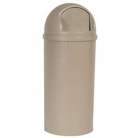 Rubbermaid Marshal 8160 Swing-Lid Round Trash Container