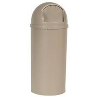 6755169 - 15GAL BEIGE ROUND CONTAINER