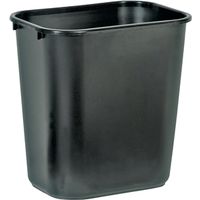 6755219-28-1/8QT BLACK WASTBASKET