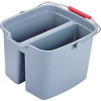 6755458 - 17QUART GRAY DOUBLE PAIL