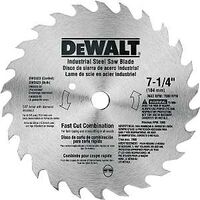 Steel Circular Saw Blade, 7 1/4in.