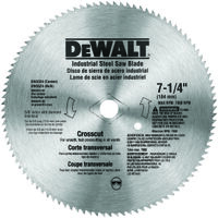 steel circular saw blade, 7 1/4in.