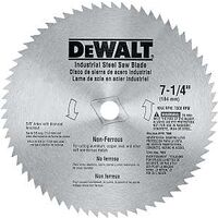 Steel Circular Saw Blade, 7 1/4in.