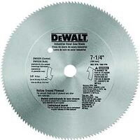 Steel Circular Saw Blade, 7 1/4in.