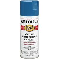 Rust-Oleum Spray Enamel, 12 Oz Fresh Blue