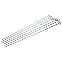 6757736 - 18IN 4PC CHROME SKEWER SET