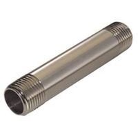 Water Supply Nipple, 1/2in. x 4in. Brushed Nickel