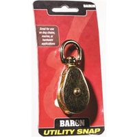 bronze swivel eye pulley, 1 1/2in. 