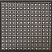 aluminum sheet, 2 x 3 black