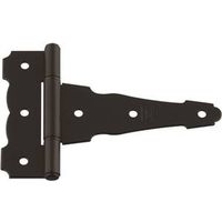 6762355 - 4IN BLK HEAVY ORNAMENT T-HINGE