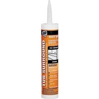 beats the nail tub & shower adhesive, 10.3 oz light gray