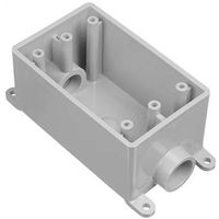 6762926 - 1IN 1GANG PVC SWITCH BOX