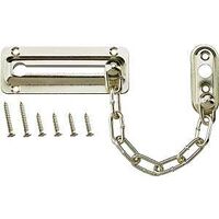 Chain Door Guard, Satin Chrome