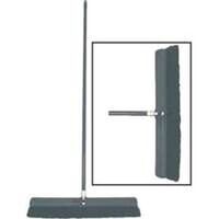 Black Tampico Pushbroom with Handle, 24" 
