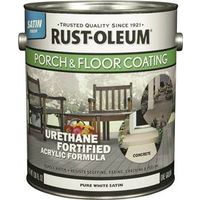 rustoleum semi-gloss porch & floor coating, 1 gal white