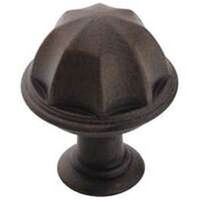 Eydon Cabinet Knob, 1in. Antique Rust
