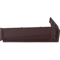 Brown Vinyl Gutter Bracket  