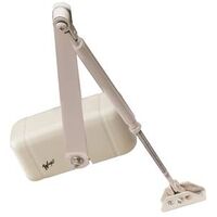 Ivory Commercial Door Closer Holder Open