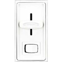 white 3 way preset slide dimmer 
