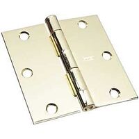 Residential Door Hinge Square Corner, 3 1/2in. 