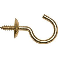 6770770 - 1IN SOLID BRASS CUP HOOK