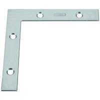Flat Corner Iron, 5/8in. x 4in. Zinc