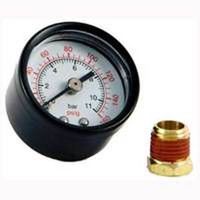 air compressor gauge, 1/8in. npt x 1 1/2in.