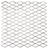 expanded steel grill, 1/2in. x 12in. x 12in. plain
