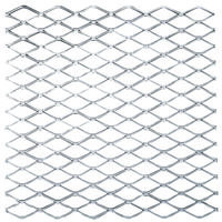 Expanded Steel Grill, 1/2in. x 12in. x 12in. Plain