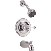 single handle tub & shower faucet, chrome