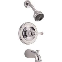 single handle tub & shower faucet, chrome