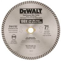 Dewalt DW4702 Continuous Rim Circular Saw Blade