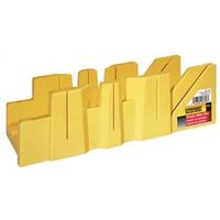 plastic miter box, 11 1/2in.