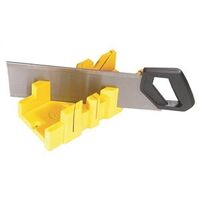 Plastic Miter Box with Saw, 11 1/2"
