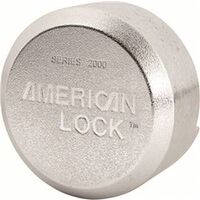 Chrome Plated Shackless Lock, 2 7/8in.