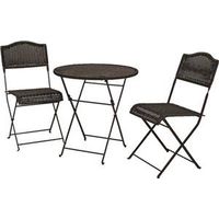 6787493 - 3PC WOVEN BISTRO SET
