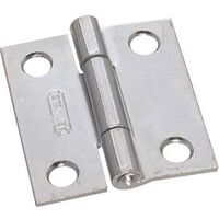zinc narrow utility hinge, 1 1/2in.