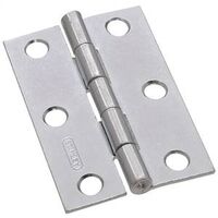 Zinc Narrow Utility Hinge, 2 1/2"