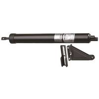 pneumatic door closer, black