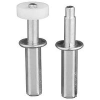 Top Pivot & Roller Guide, Zinc