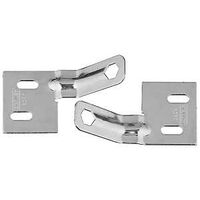 Bi-Fold Door Aligner Kit, Zinc