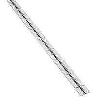 continuous hinge, 1 1/16in. x 48in. nickel