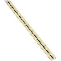 continuous hinge, 1 1/16in. x 48in. brass