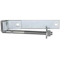 zinc bolt hook & strap hinge, 6in. 