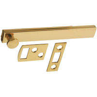Surface Bolt, 4in. Brass