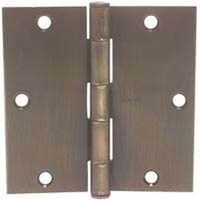 3 1/2in. Residential Door Hinge Square Corner