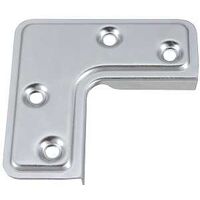 Corner Screen Door Brace, 2 1/2in. x 1in. Zinc