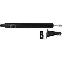 adjustable hydraulic door closer, black