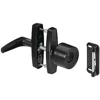 screen & storm door latch, black
