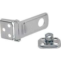 Lifespan Safety Hasp, 4 1/2in. Zinc